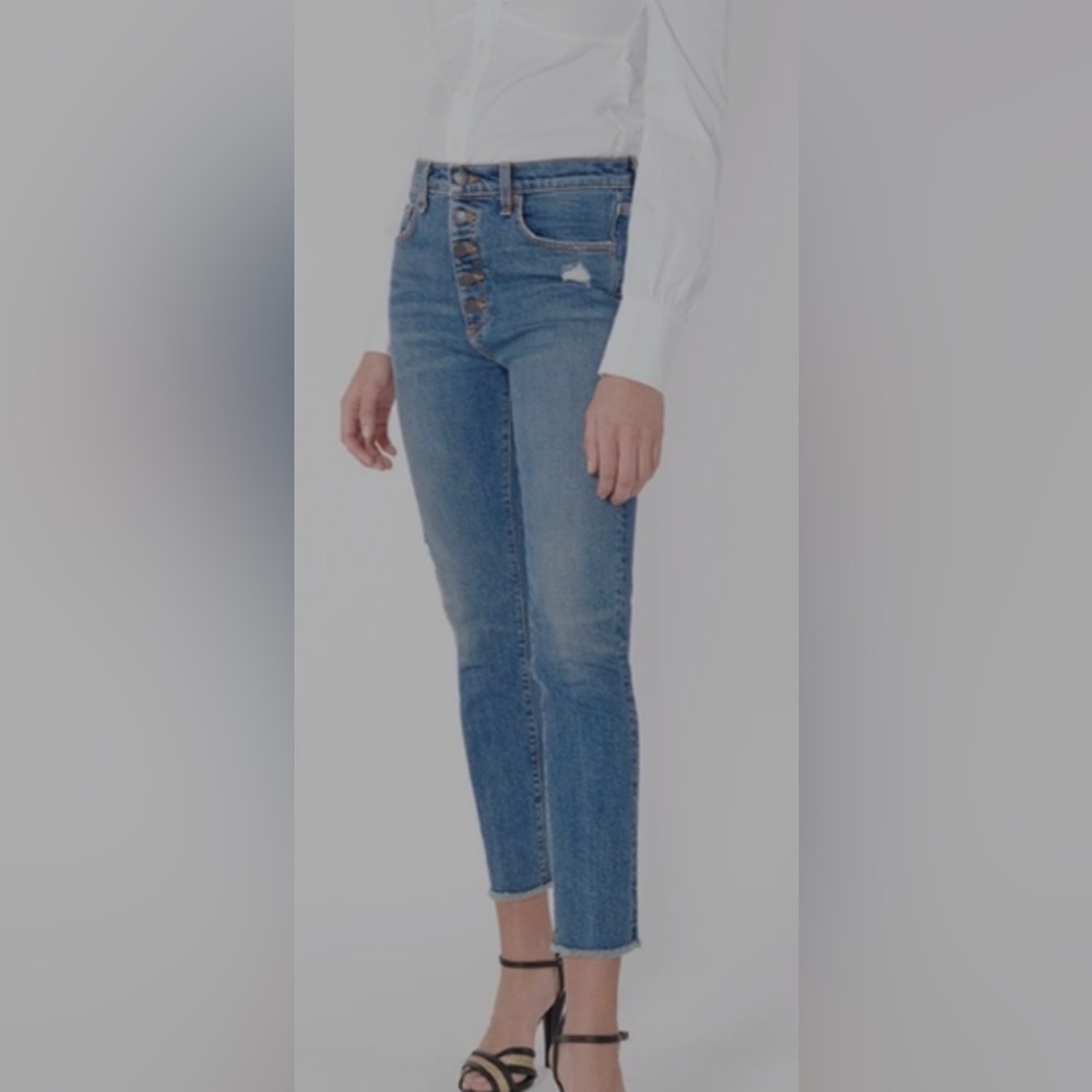Veronica Beard Blue Skinny Jeans Size 27